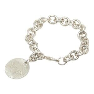 TIFFANY & CO. Silver Charm Bracelet